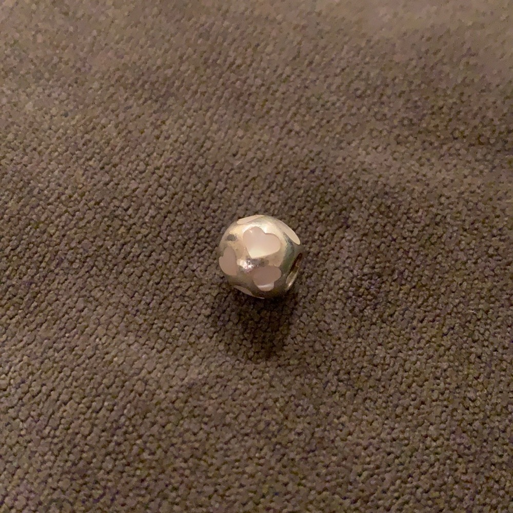 Pandora mother of pearl hearts